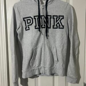 Victorias secret pink full zip